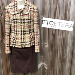 Etcetera Skirt Size 2 (jacket not for sale)